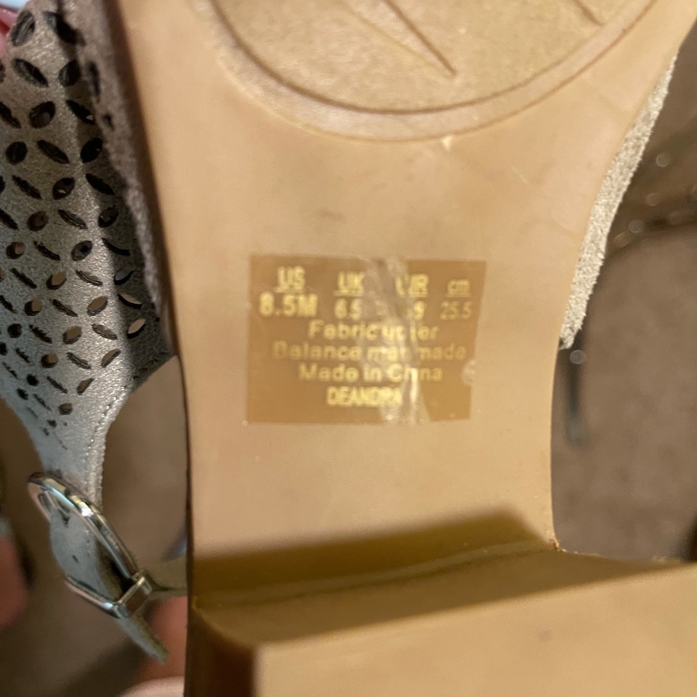 Carlos Santana Open Toe Clog 8.5 - image 2